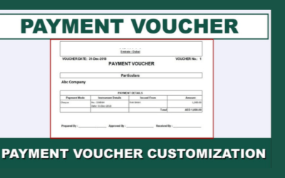 Voucher Formats Customizations